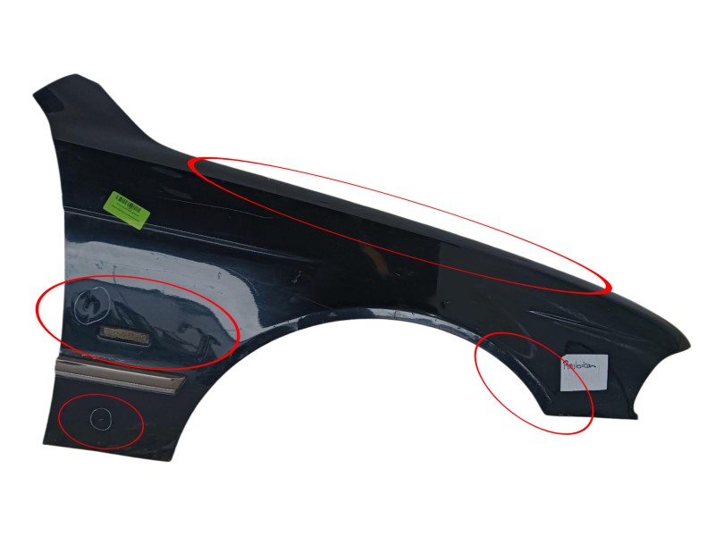 Recambio de aleta delantera derecha para bmw 5 (e39) 530 d referencia OEM IAM 41358162134  