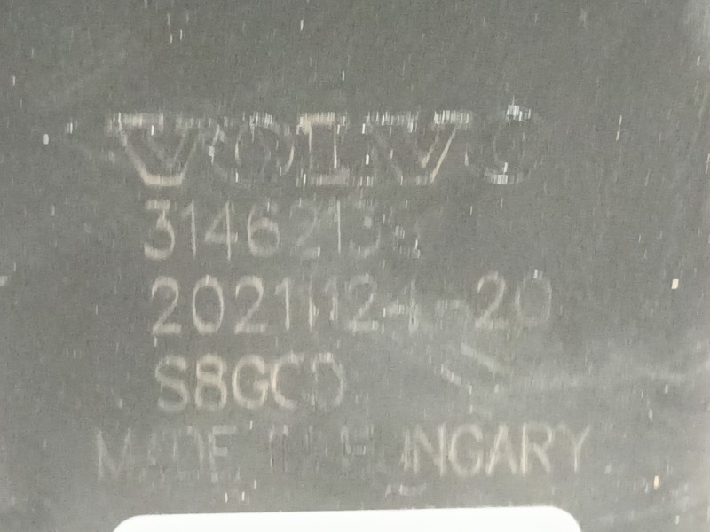 Recambio de enganche cinturon trasero derecho para volvo xc40 (536) t3 referencia OEM IAM   