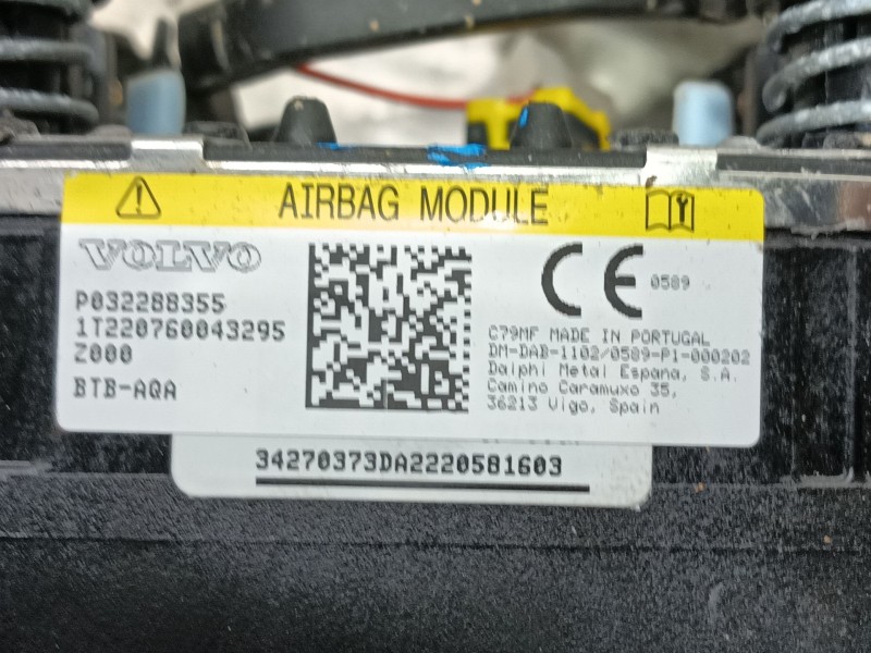 Recambio de airbag delantero izquierdo para volvo xc40 (536) t3 referencia OEM IAM 32408464  