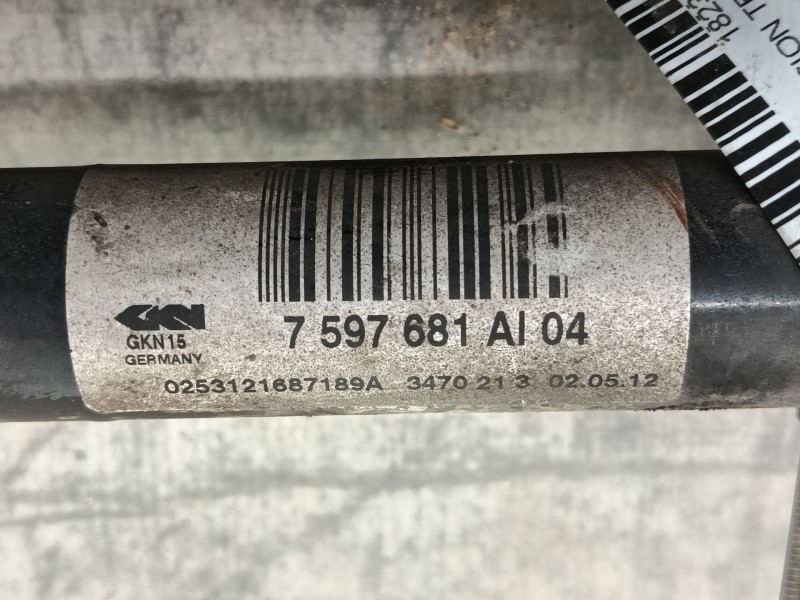 Recambio de transmision trasera izquierda para bmw 3 (f30, f80) 320 d referencia OEM IAM 33208680347  