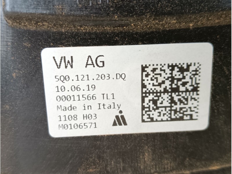 Recambio de electroventilador para seat ateca (kh7, khp) 1.5 tsi referencia OEM IAM  5Q0121203DQ 