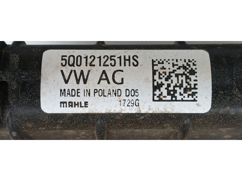 Recambio de intercooler para seat ateca (kh7, khp) 1.5 tsi referencia OEM IAM 04E145785 5Q0121251HS 