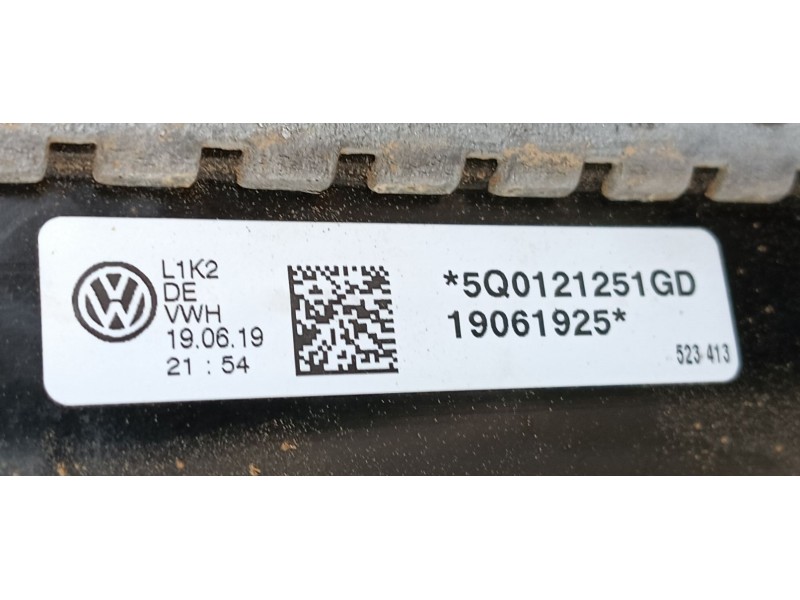 Recambio de radiador agua para seat ateca (kh7, khp) 1.5 tsi referencia OEM IAM  5Q0121251GD 
