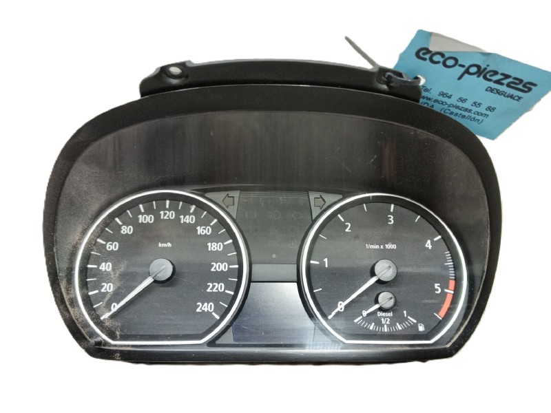 Recambio de cuadro instrumentos para bmw 1 (e87) 118 d referencia OEM IAM 62109283801  