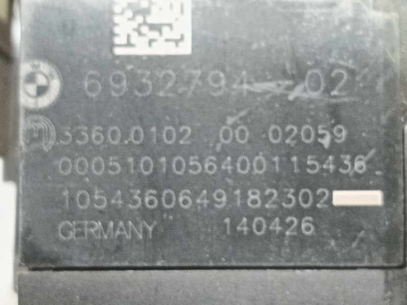 Recambio de mando luces para bmw 1 (e87) 118 d referencia OEM IAM 61316932794  