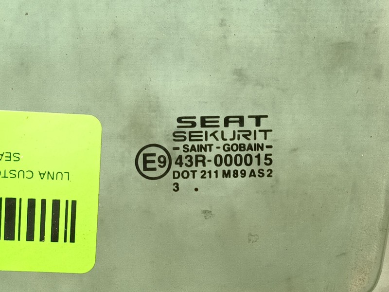 Recambio de luna trasera izquierda para seat cordoba (6l2) 1.9 tdi referencia OEM IAM   