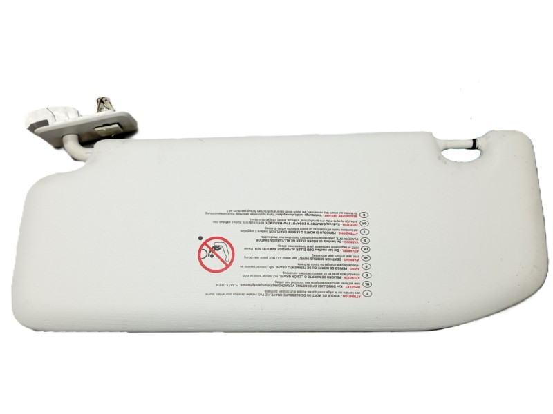 Recambio de parasol derecho para peugeot 208 access referencia OEM IAM 1619396180  