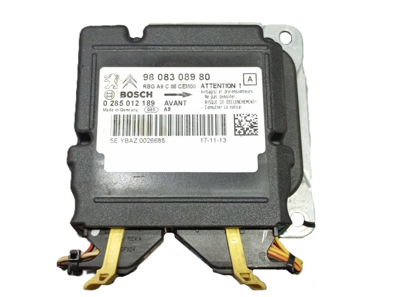 Recambio de centralita airbag para peugeot 208 access referencia OEM IAM 9812713380  