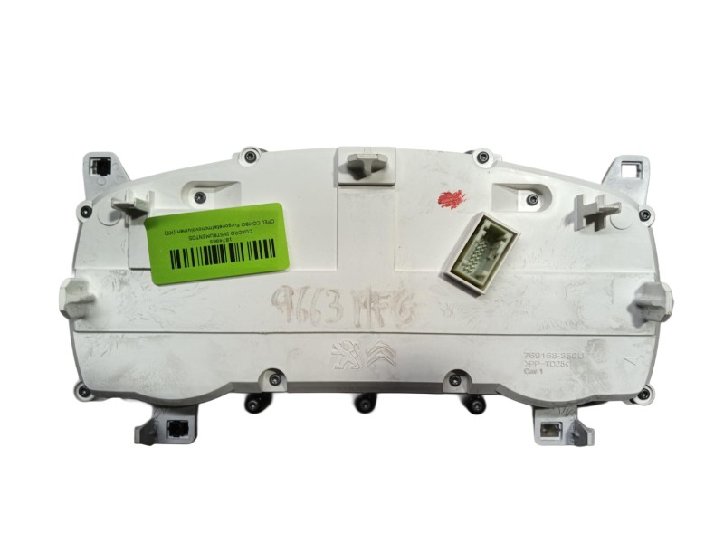 Recambio de cuadro instrumentos para opel combo furgoneta/monovolumen (k9) 1.5 d referencia OEM IAM  769168350U 