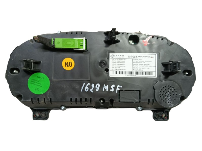 Recambio de cuadro instrumentos para mg mg zs suv 1.0 t-gdi referencia OEM IAM   