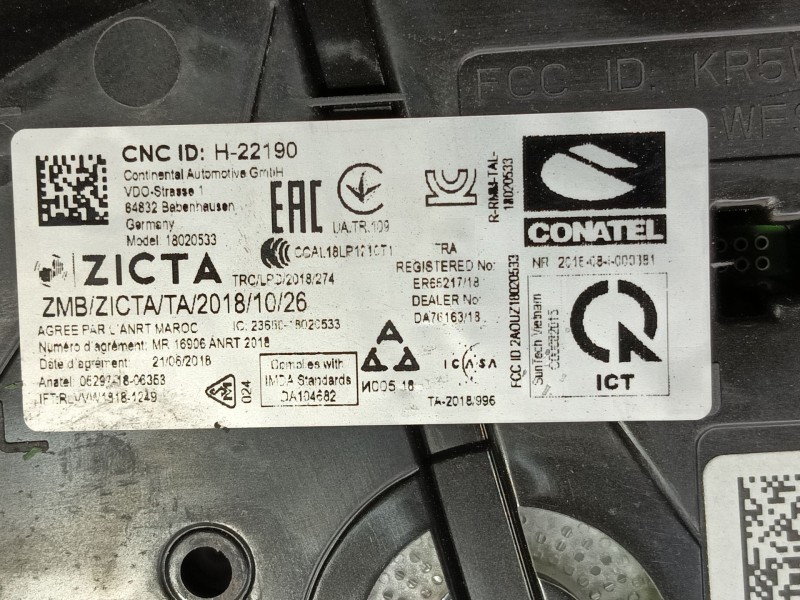 Recambio de cuadro instrumentos para audi q2 (gab, gag) 30 tdi referencia OEM IAM 81B857001PMUQ  