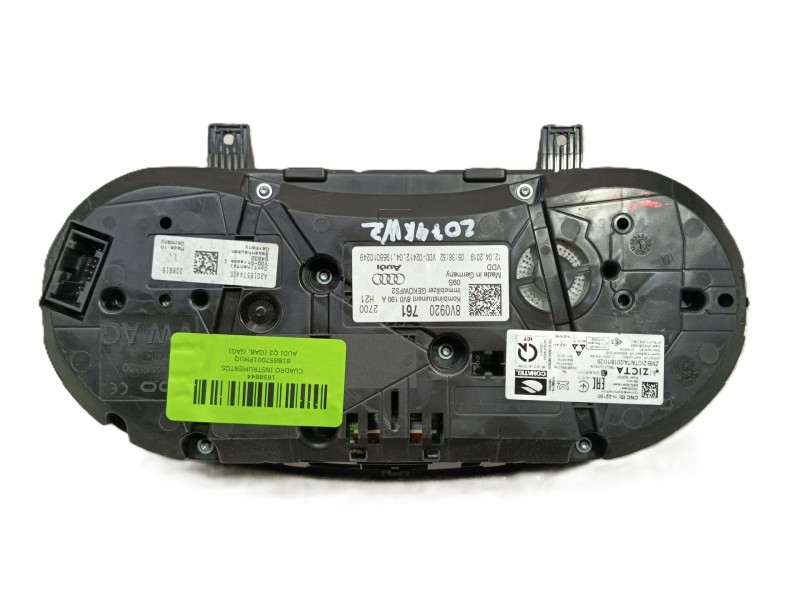 Recambio de cuadro instrumentos para audi q2 (gab, gag) 30 tdi referencia OEM IAM 81B857001PMUQ  