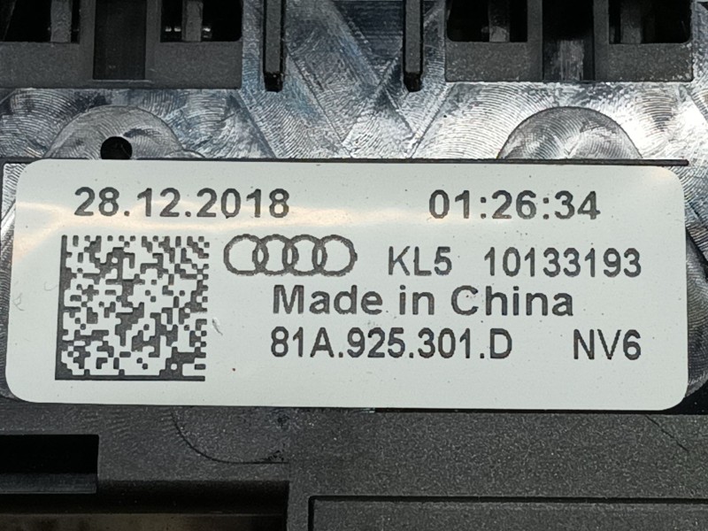 Recambio de mando multifuncion para audi q2 (gab, gag) 30 tdi referencia OEM IAM   