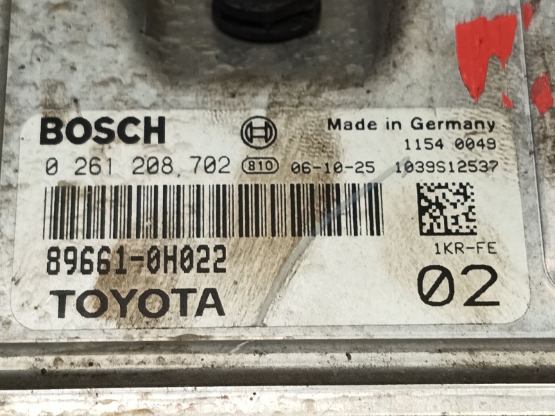 Recambio de centralita motor uce para toyota aygo (_b1_) 1.0 (kgb10_) referencia OEM IAM 896610H022  