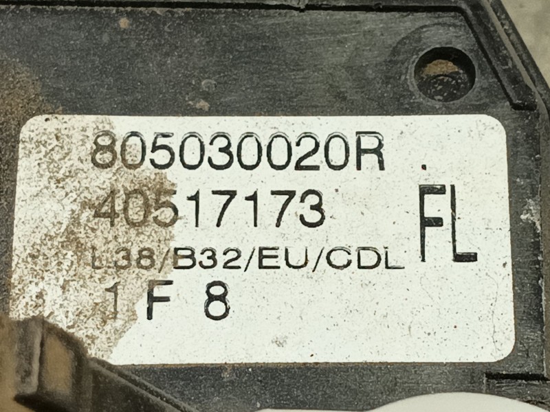 Recambio de cerradura puerta delantera izquierda para renault fluence (l3_) 1.5 dci (l30d, l30l, l306, l33f, l33l, l33m, l33v, l