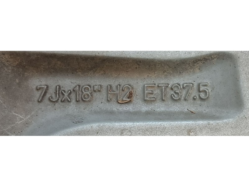 Recambio de llanta para jeep compass (mp, m6, mv, m7) 1.3 referencia OEM IAM 52174091 ET37.5 7Jx18H2