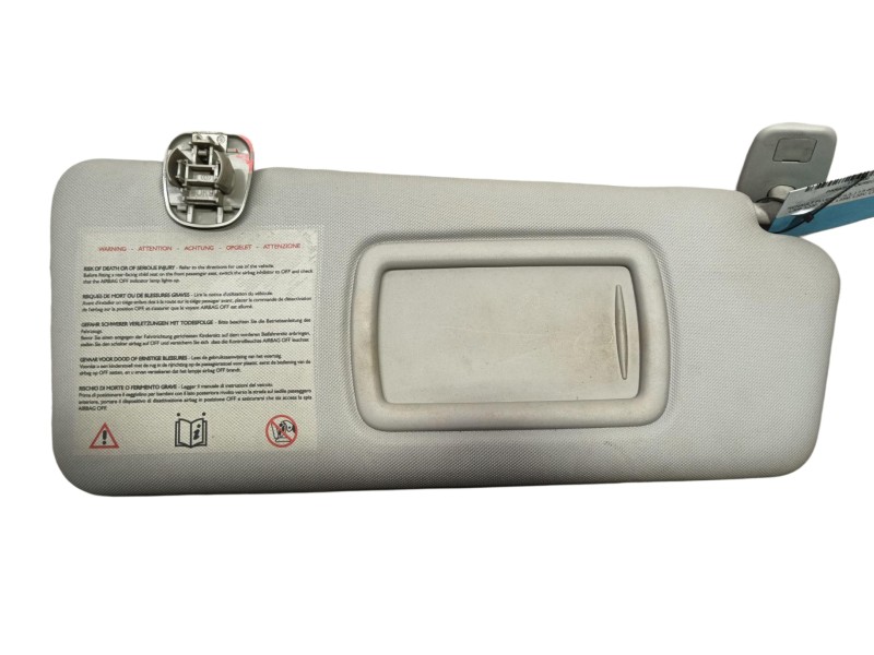 Recambio de parasol derecho para renault fluence (l3_) 1.5 dci (l30d, l30l, l306, l33f, l33l, l33m, l33v, l33w) referencia OEM I