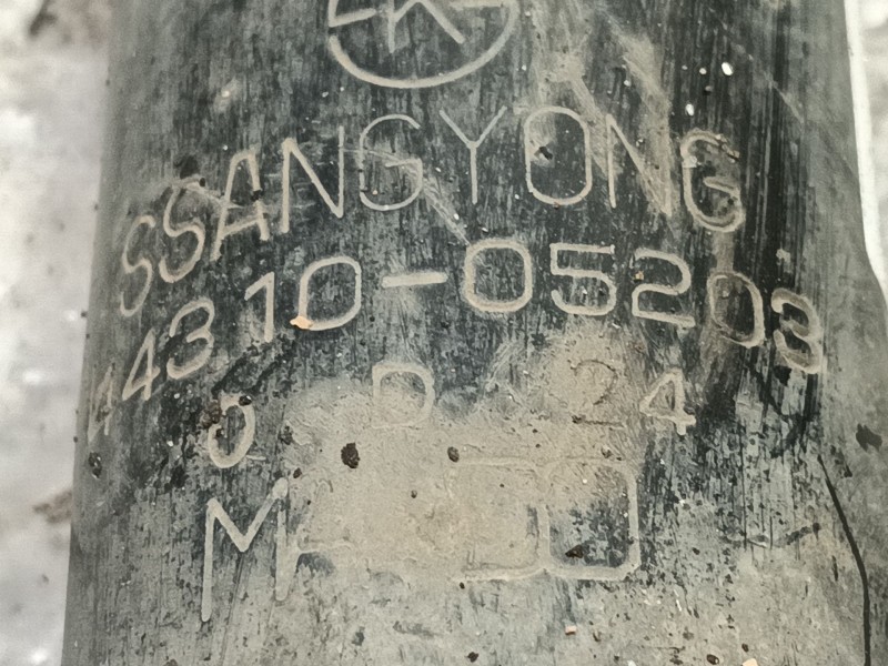 Recambio de amortiguador delantero derecho para ssangyong musso 2.3 tdi referencia OEM IAM 4430105203  
