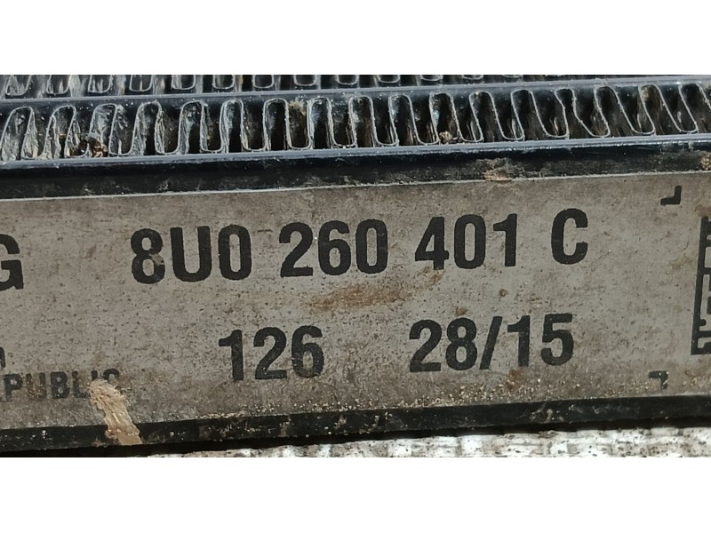 Recambio de condensador / radiador aire acondicionado para audi q3 (8ub, 8ug) 2.0 tdi quattro referencia OEM IAM  8U0260401C 