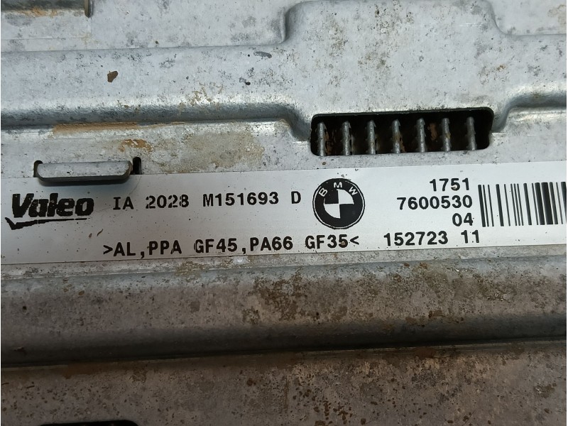 Recambio de intercooler para bmw 1 (f20) 116 d referencia OEM IAM  15272311 