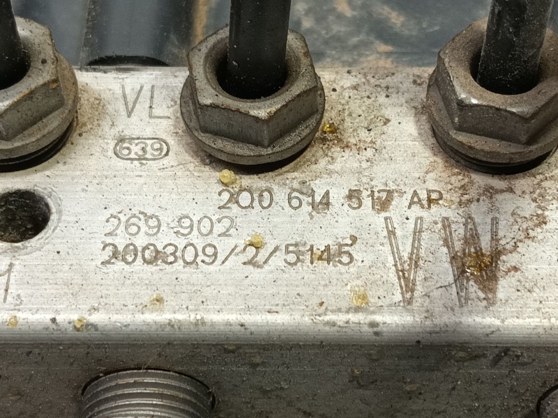 Recambio de abs para volkswagen polo vi (aw1, bz1, ae1) 1.6 tdi referencia OEM IAM 2Q0614517APBEF  