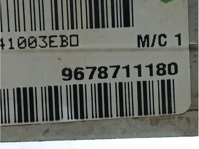 Recambio de radiador agua para peugeot 3008 ii suv (mc_, mr_, mj_, m4_) hybrid referencia OEM IAM 9678711180 9678711180 