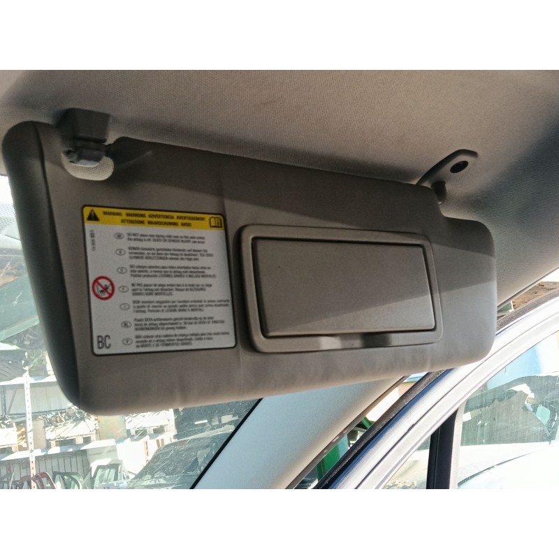 Recambio de parasol derecho para opel meriva b monospace (s10) 1.7 cdti (75) referencia OEM IAM 13495541  