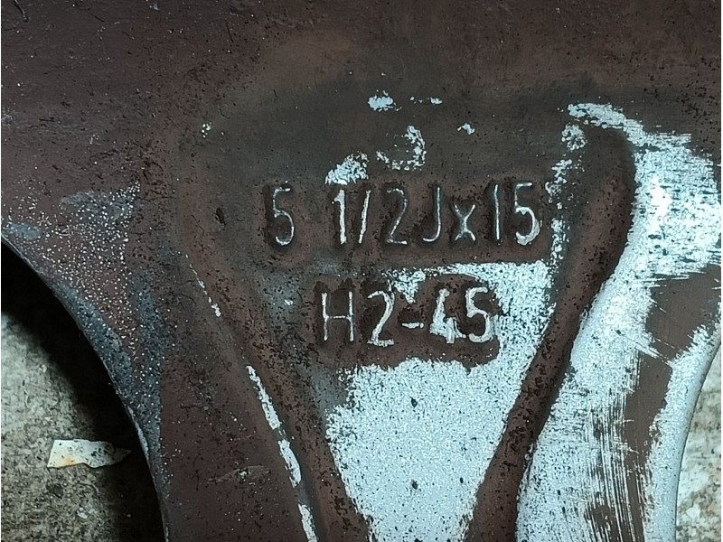 Recambio de llanta para mini mini (r56) one d referencia OEM IAM 1512458 ET45 5 1/2Jx15H2