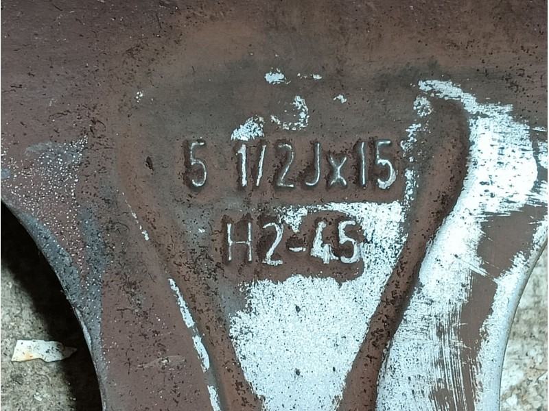 Recambio de llanta para mini mini (r56) one d referencia OEM IAM 1512458 ET45 5 1/2Jx15H2