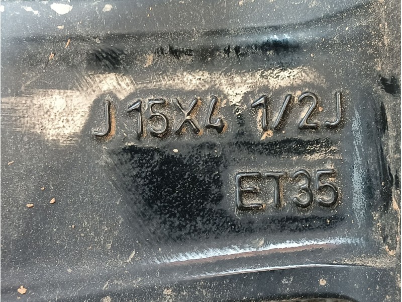 Recambio de llanta para toyota aygo (_b4_) 1.0 (kgb40) referencia OEM IAM 42611QH050 ET35 J15x4 1/2J