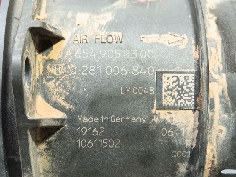 Recambio de caudalimetro para mercedes-benz glb (x247) glb 200 d (247.612) referencia OEM IAM A6549052300  