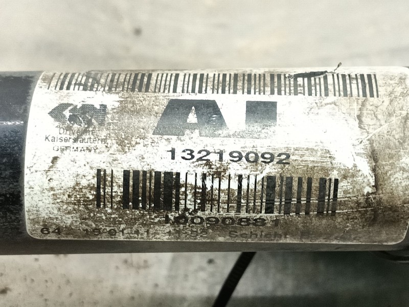 Recambio de transmision delantera derecha para opel insignia a sports tourer (g09) 2.0 cdti (35) referencia OEM IAM   