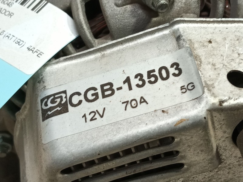 Recambio de alternador para toyota carina e vi (_t19_) 1.6 (at190) referencia OEM IAM 2706002060  