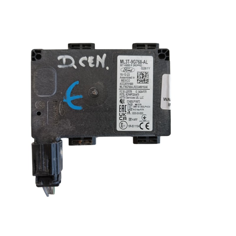 Recambio de modulo electronico para ford mustang mach-e (cgw) ev 4x4 referencia OEM IAM ML3T9G765AL ACC28751669 