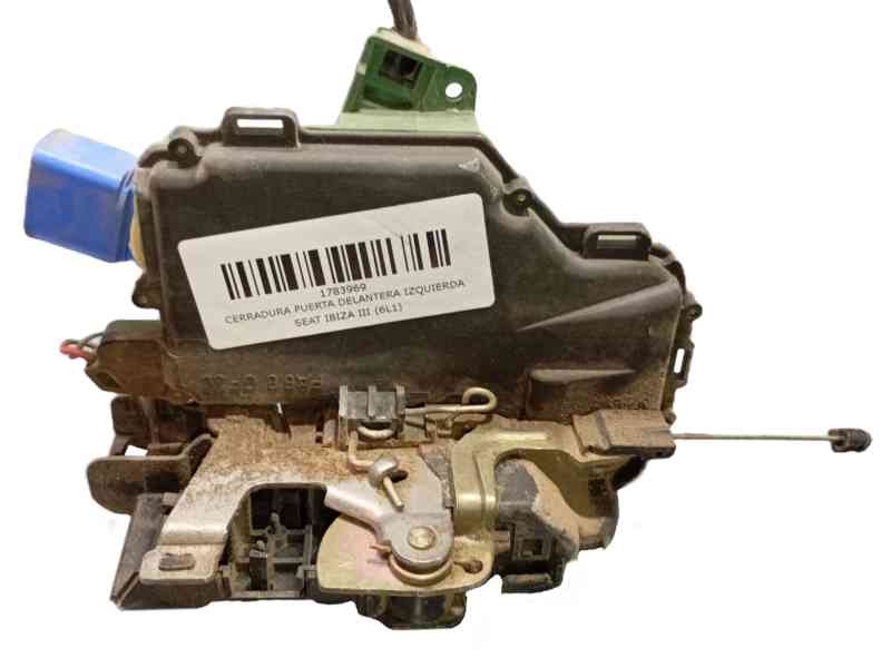 Recambio de cerradura puerta delantera izquierda para seat ibiza iii (6l1) 1.9 tdi referencia OEM IAM 3B1837015AQ  