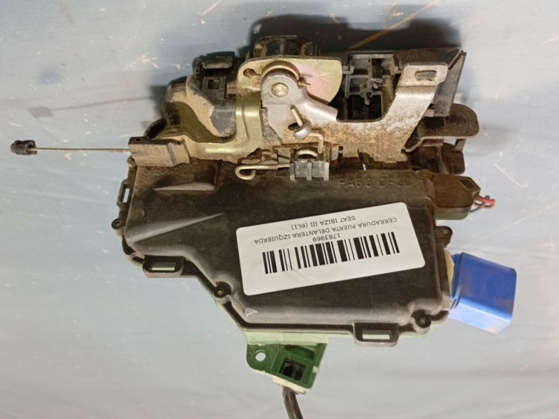 Recambio de cerradura puerta delantera izquierda para seat ibiza iii (6l1) 1.9 tdi referencia OEM IAM 3B1837015AQ  