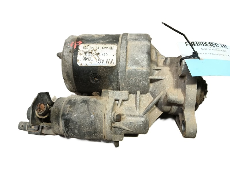Recambio de motor arranque para skoda fabia i (6y2) 1.4 referencia OEM IAM   