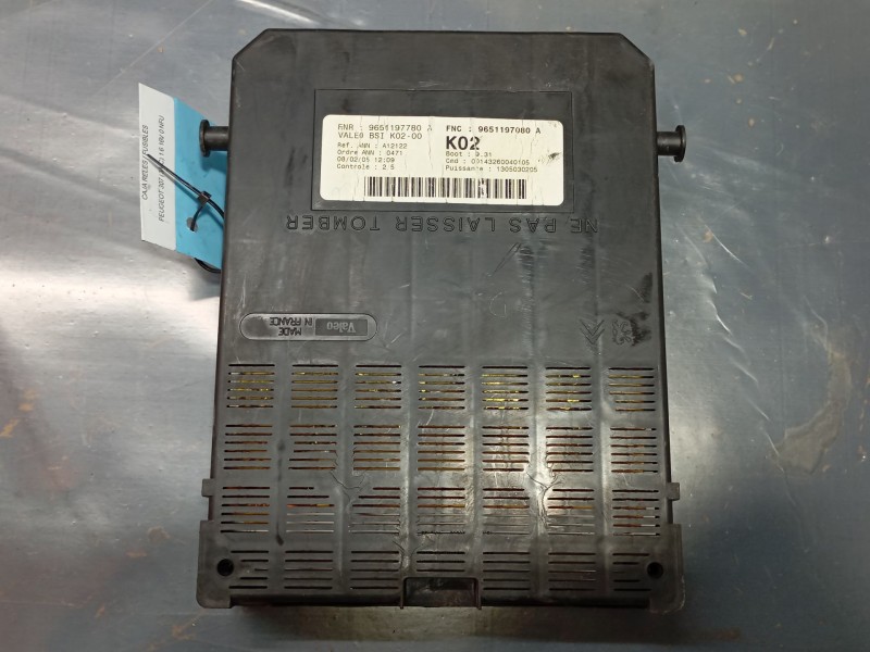 Recambio de caja reles / fusibles para peugeot 307 (3a/c) 1.6 16v referencia OEM IAM   