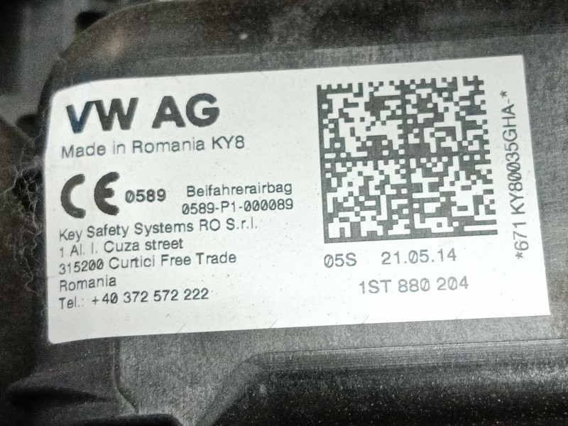 Recambio de salpicadero para seat toledo (kg3) style referencia OEM IAM   