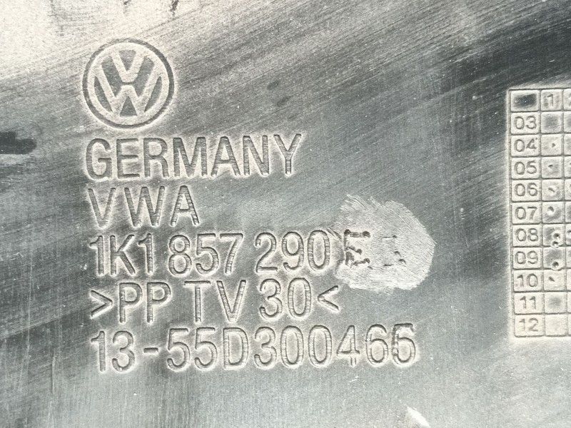 Recambio de guantera para volkswagen golf vi (5k1) 1.6 tdi referencia OEM IAM 1K1857101M82V  