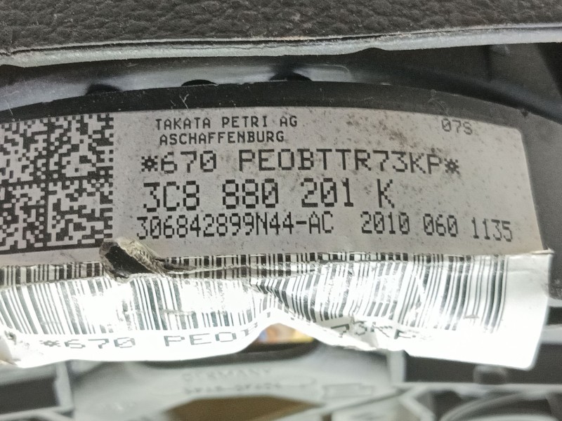 Recambio de airbag delantero izquierdo para volkswagen golf vi (5k1) 1.6 tdi referencia OEM IAM 5N0880201F81U  