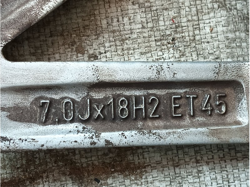 Recambio de llanta para seat ateca (kh7, khp) 1.5 tsi referencia OEM IAM 575601025D ET45 7.0Jx18H2