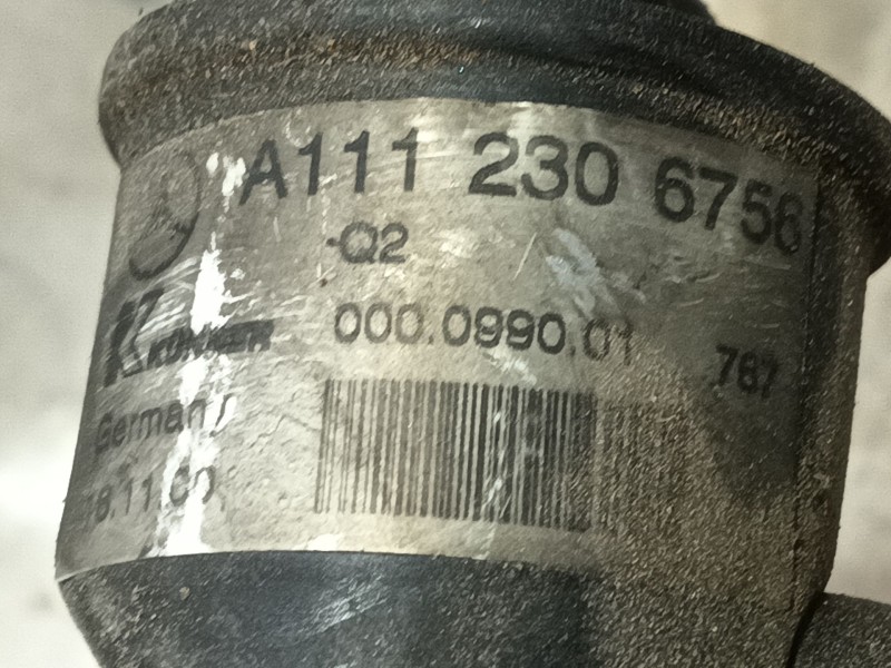 Recambio de tubos aire acondicionado para mercedes-benz clase c (w203) c 200 kompressor (203.045) referencia OEM IAM   