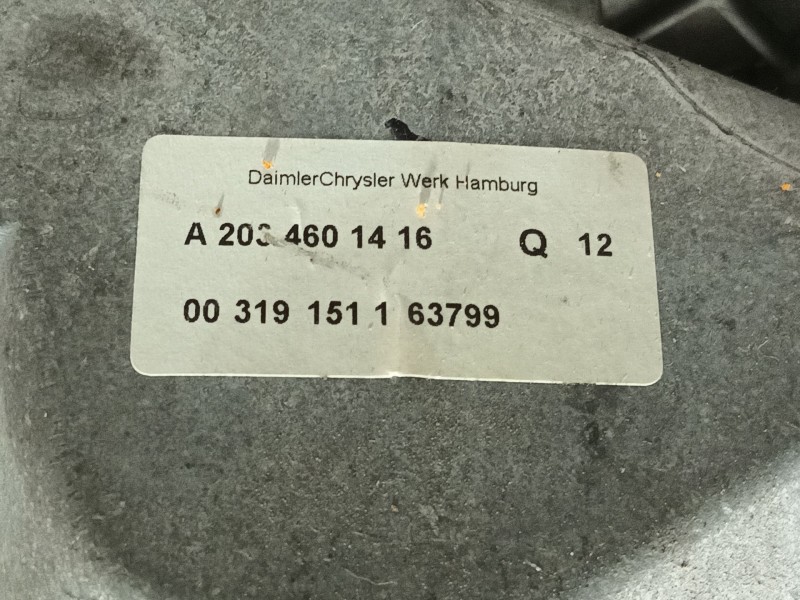 Recambio de columna direccion para mercedes-benz clase c (w203) c 200 kompressor (203.045) referencia OEM IAM   