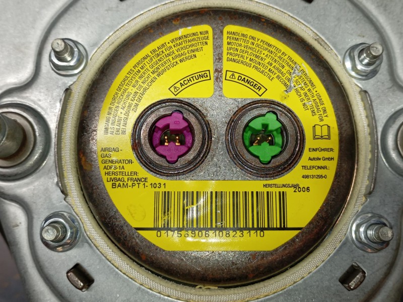 Recambio de airbag delantero izquierdo para volvo v50 familiar 2.0 diesel cat referencia OEM IAM   