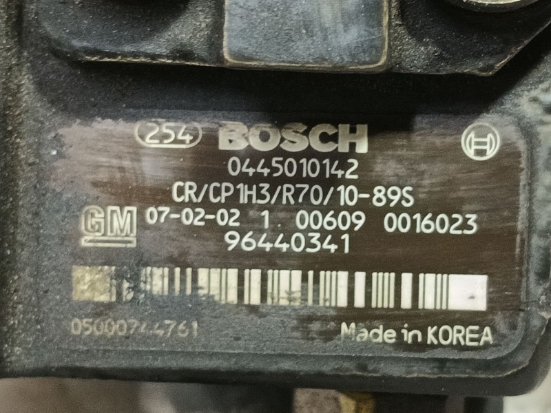 Recambio de bomba inyeccion para chevrolet captiva (c100, c140) 2.0 d 4wd referencia OEM IAM 96440341  