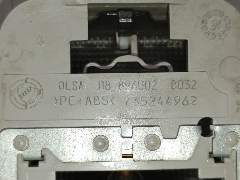 Recambio de luz interior para fiat punto (199) pop referencia OEM IAM   