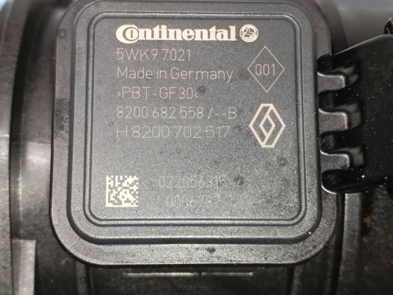 Recambio de caudalimetro para nissan juke (f15) 1.5 dci referencia OEM IAM   