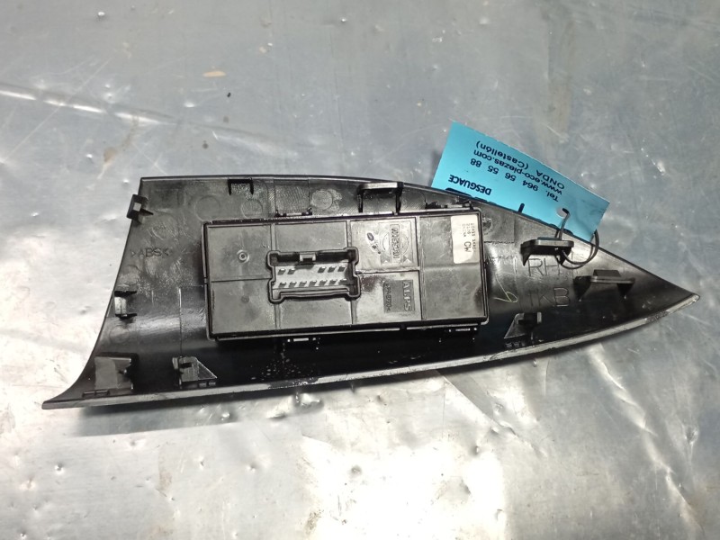 Recambio de mando elevalunas delantero derecho para nissan juke (f15) 1.5 dci referencia OEM IAM   