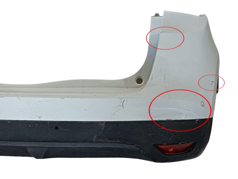 Recambio de paragolpes trasero para renault scénic iv (j9_) 1.5 dci 110 referencia OEM IAM 850224317R 850228896R 
